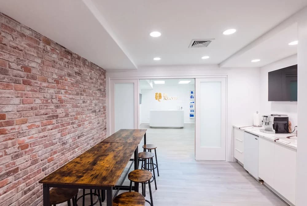 BeRejuved medical wellness clinic interior in Manhattan